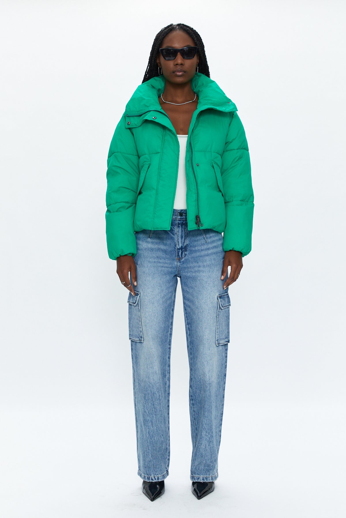 Donovan Swing Puffer Jacket - Evergreen
            
              Sale